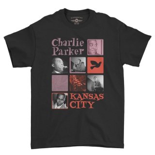 CHARLIE PARKER BOXES T-SHIRT / CLASSIC HEAVY COTTON 