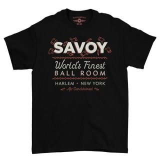 SAVOY BALLROOM HARLEM T-SHIRT / CLASSIC HEAVY COTTON 