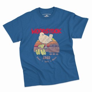 BIRD & GUITAR WOODSTOCK T-SHIRT / CLASSIC HEAVY COTTON <img class='new_mark_img2' src='https://img.shop-pro.jp/img/new/icons12.gif' style='border:none;display:inline;margin:0px;padding:0px;width:auto;' />