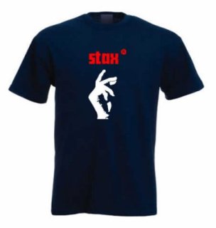 Stax Records Snapping Fingers ss134 T-Shirt / Classic Heavy Cotton