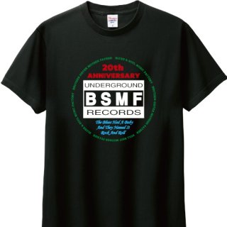 BSMF RECORDS 20th Anniversary Logo T Shirts / 4 colors