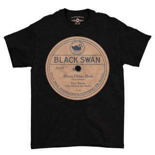 BLACK SWAN DOWN HOME BLUES VINYL T-SHIRT  / CLASSIC HEAVY COTTON 