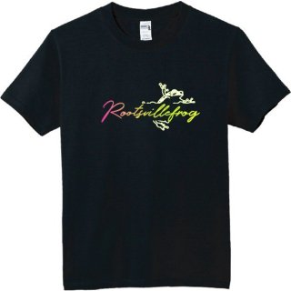 Rootsville Frog Cursive Logo T Shirts / 2 colors
