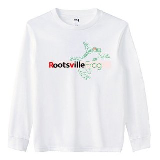 Rootsville Frog Basic Logo Long T Shirts / 2 colors
