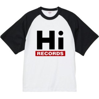 Hi Records Label Logo Raglan T Shirts / 3 colors<img class='new_mark_img2' src='https://img.shop-pro.jp/img/new/icons6.gif' style='border:none;display:inline;margin:0px;padding:0px;width:auto;' />