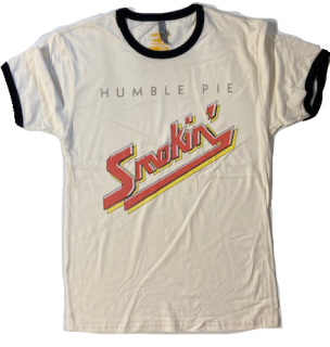THE OFFICIAL HUMBLE PIE SMOKIN' RINGER T-SHIRT (CREAM)<img class='new_mark_img2' src='https://img.shop-pro.jp/img/new/icons7.gif' style='border:none;display:inline;margin:0px;padding:0px;width:auto;' />