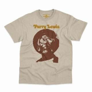 OLD SCHOOL FURRY LEWIS T-SHIRT - CLASSIC HEAVY COTTON 