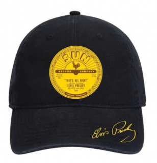 Sun That's All Right Elvis Signature Cap / Black