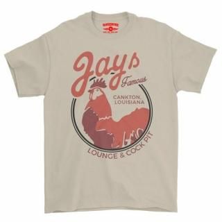 Jay's Lounge & Cock Pit Louisiana T-Shirt - Classic Heavy Cotton <img class='new_mark_img2' src='https://img.shop-pro.jp/img/new/icons5.gif' style='border:none;display:inline;margin:0px;padding:0px;width:auto;' />