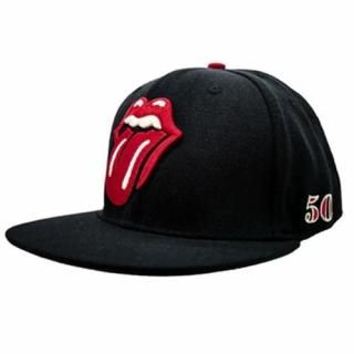 Rolling Stones Lips and Tongue Logo Cap / Black