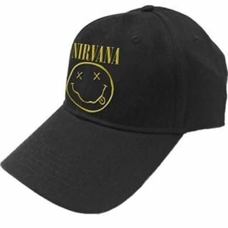 Nirvana Smiley Logo Cap / Black