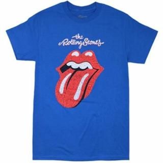 Rolling Stones Lips & Tongue Cracked Logo T-Shirtʣӥ١