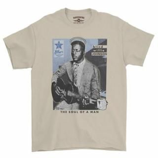 Ltd. Ed. Blues Hall of Fame Blind Willie Johnson T-Shirt - Classic Heavy Cotton <img class='new_mark_img2' src='https://img.shop-pro.jp/img/new/icons5.gif' style='border:none;display:inline;margin:0px;padding:0px;width:auto;' />