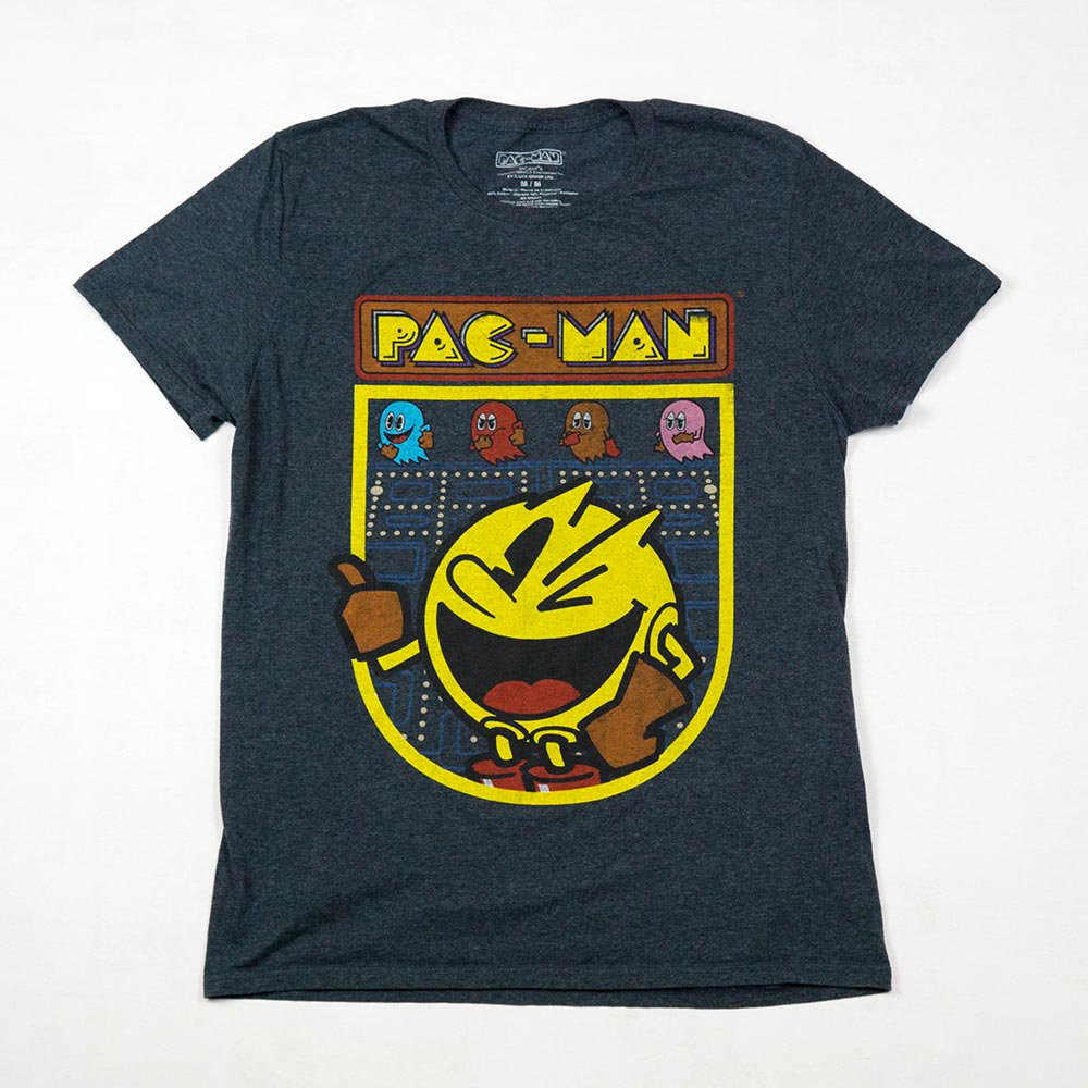 PAC MAN Tシャツ ブラック（パックマン） - 古着のネット通販サイト