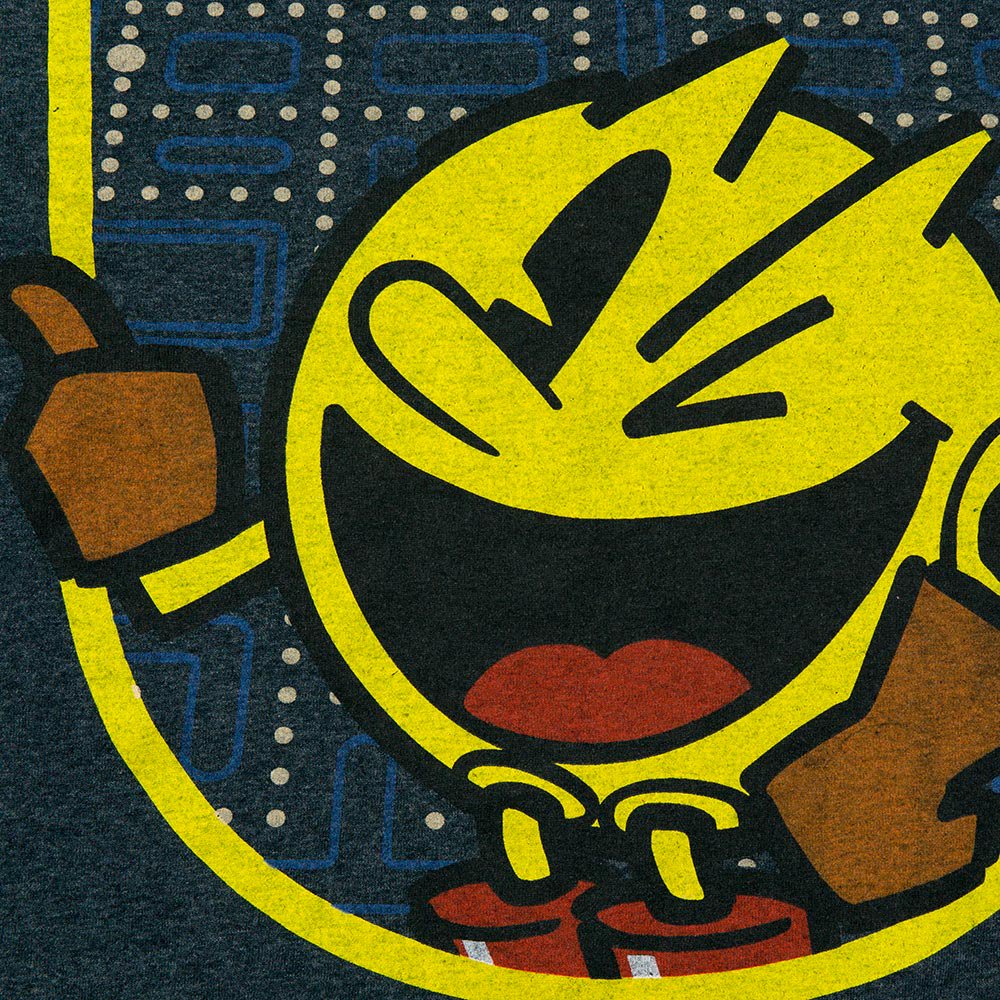 PAC MAN Tシャツ ブラック（パックマン） - 古着のネット通販サイト