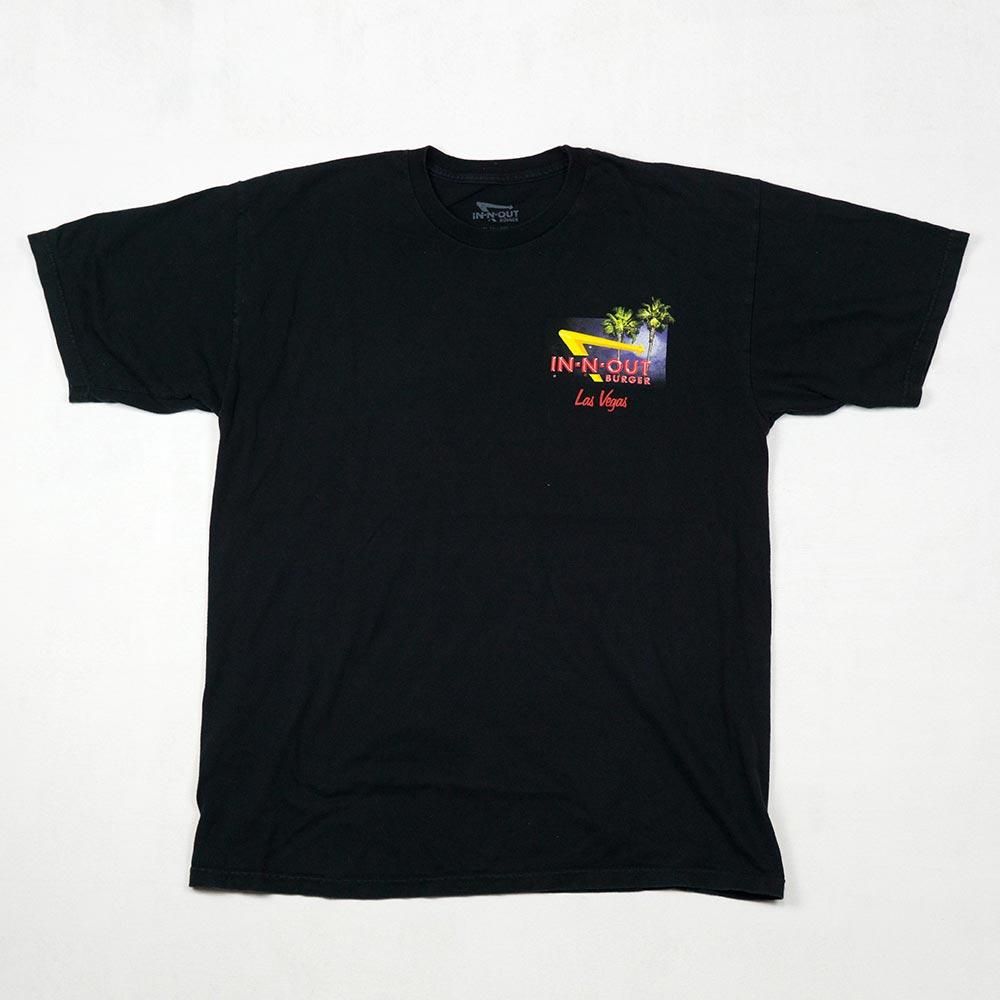 IN-N-OUT BURGER ラスベガス Tシャツ ブラック(インアンドアウト