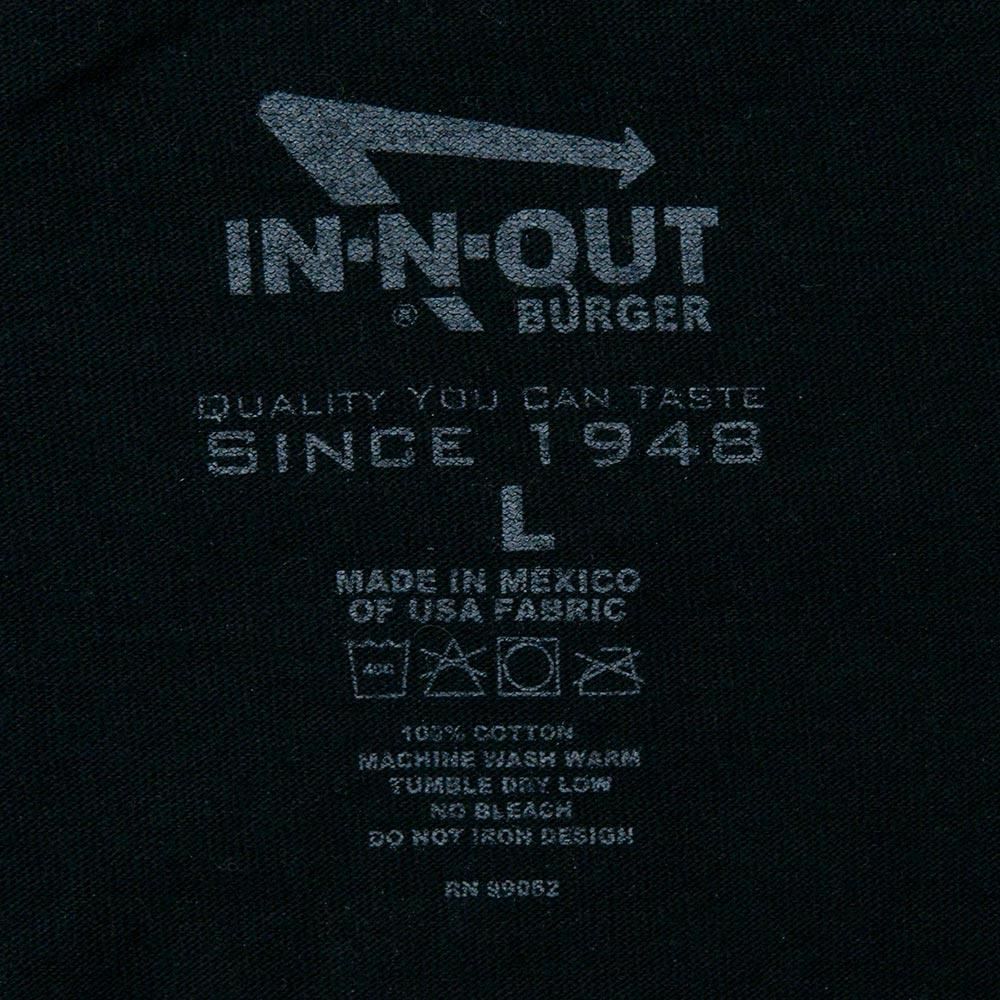 IN-N-OUT BURGER ラスベガス Tシャツ ブラック(インアンドアウト