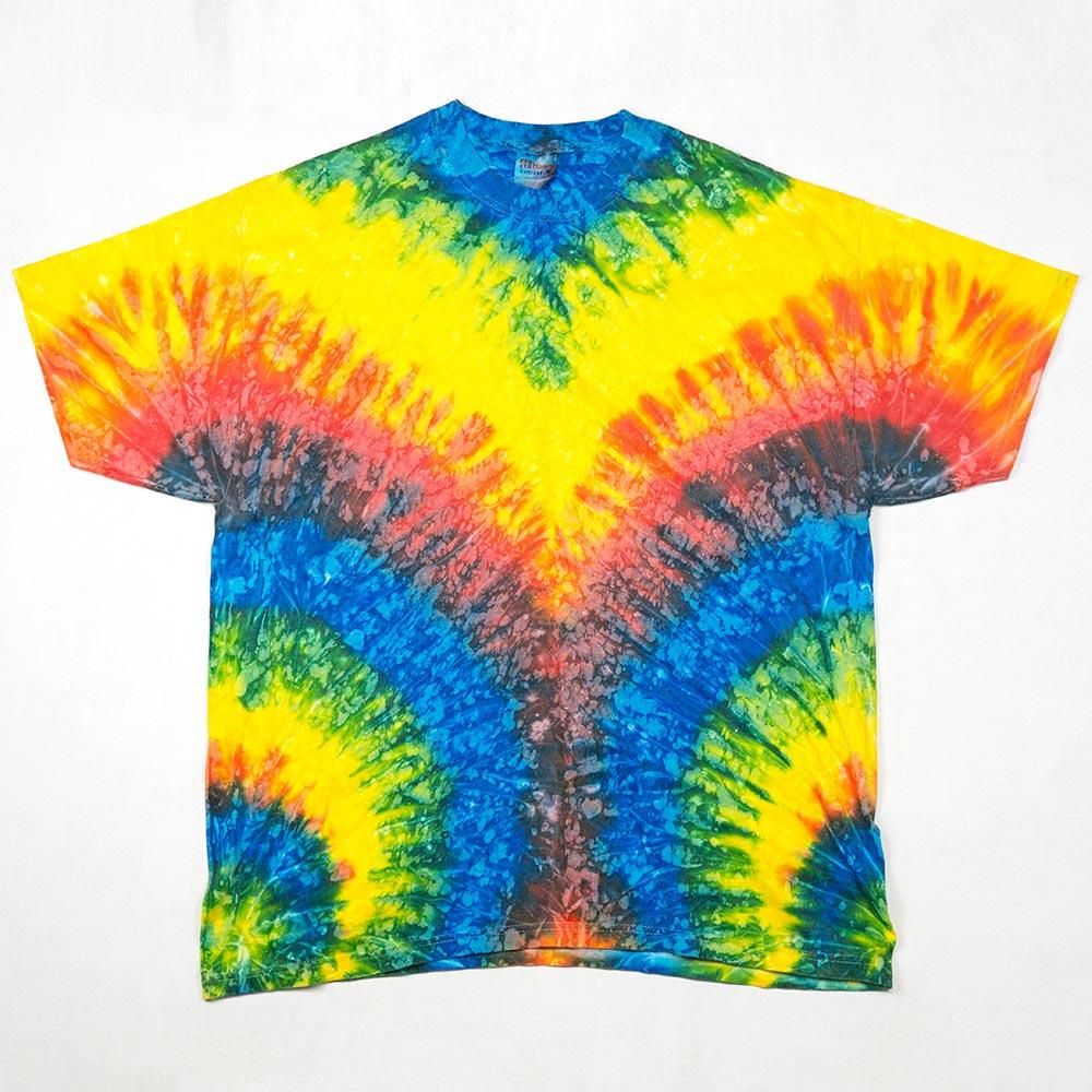  Hanes TieDye  T  ͥå  岰졼ץե롼 ࡼ