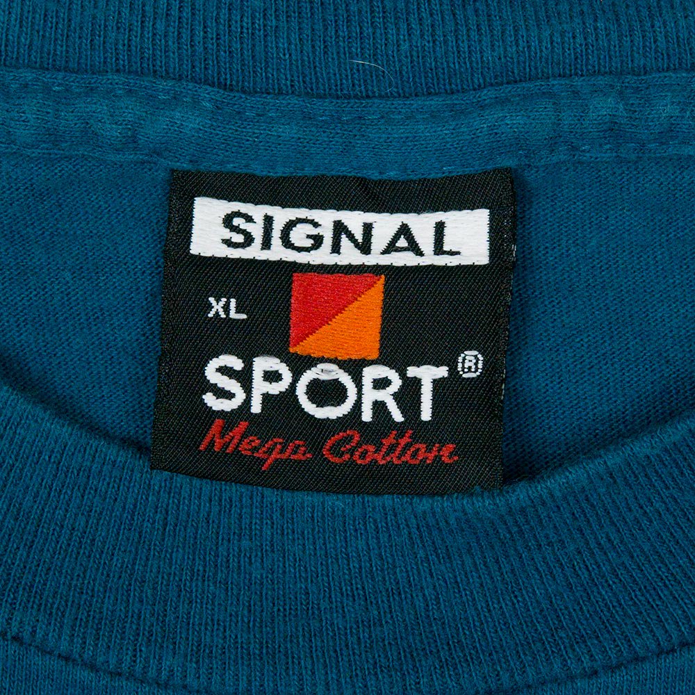 90's Made in USA アニマルプリント Tシャツ （狼）SIGNAL SPORT 