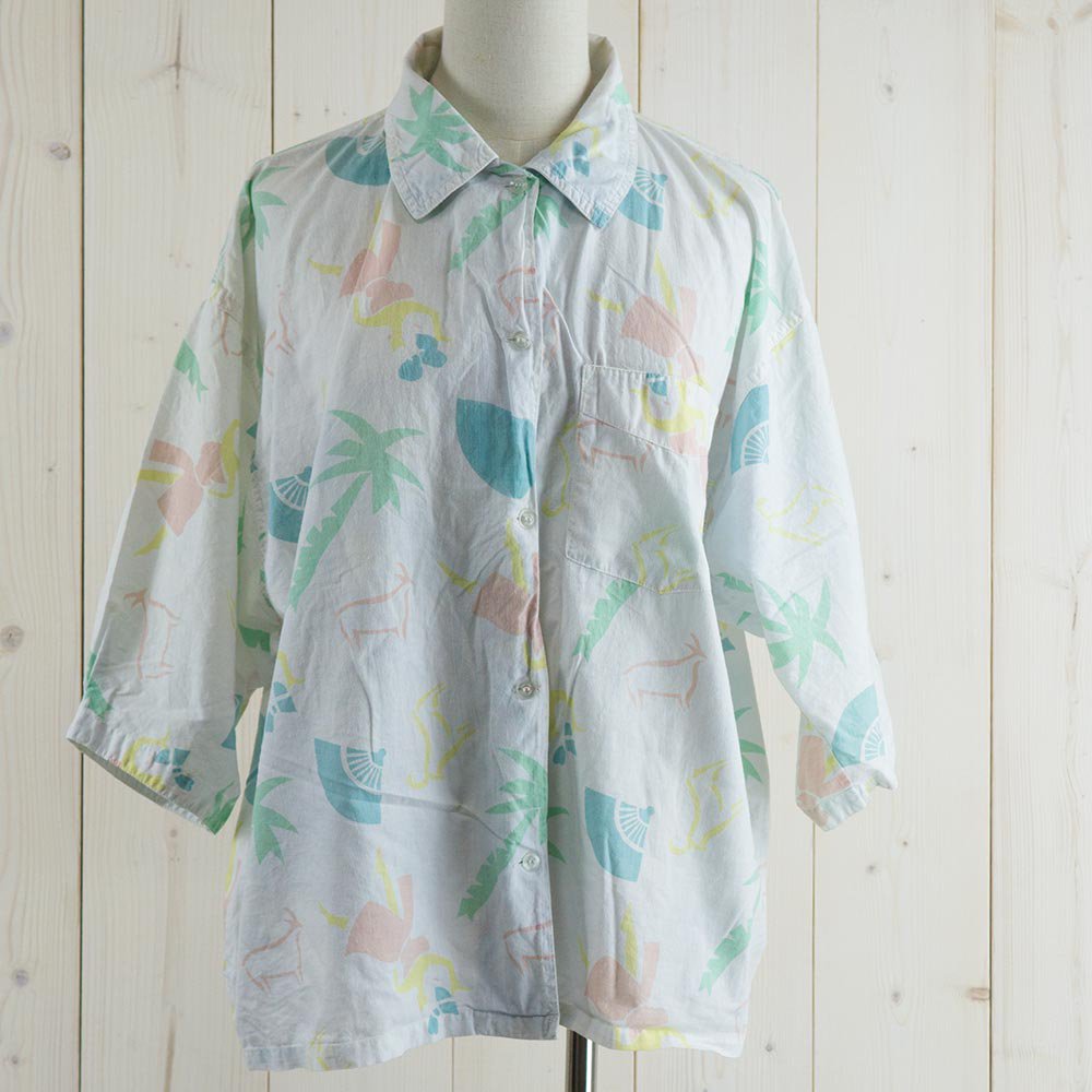  DIMOD Hawaiian shirt ۥ磻  ͥå  岰졼ץե롼 ࡼ