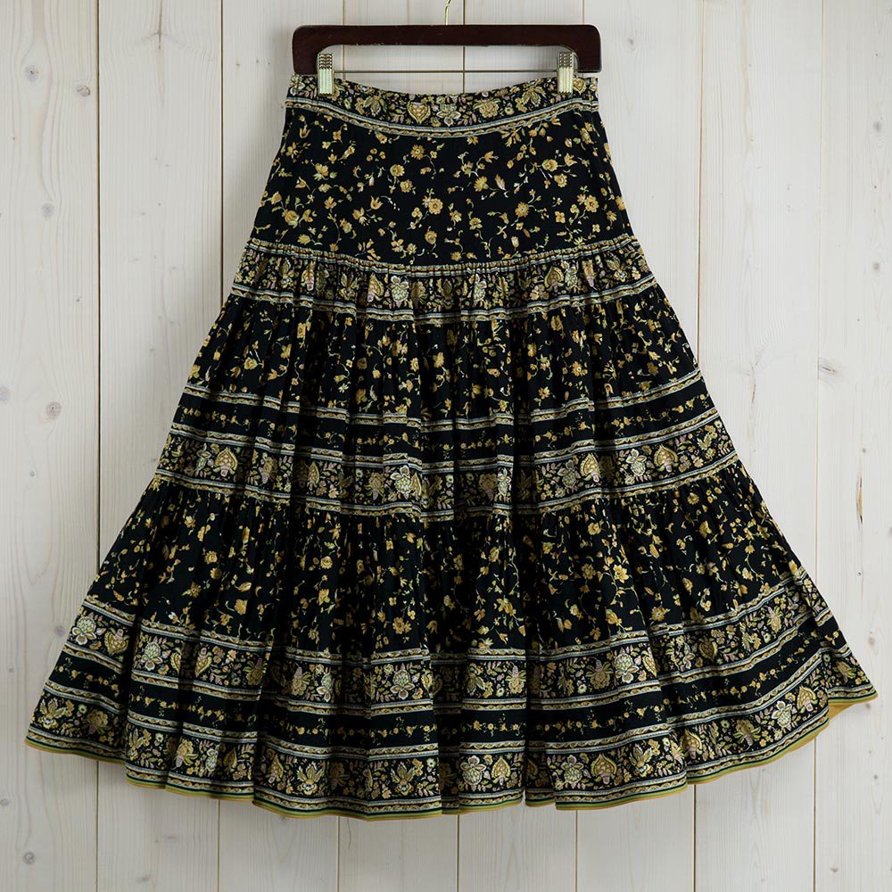Provence Skirt プロバンススカート ブラック - 古着のネット通販 