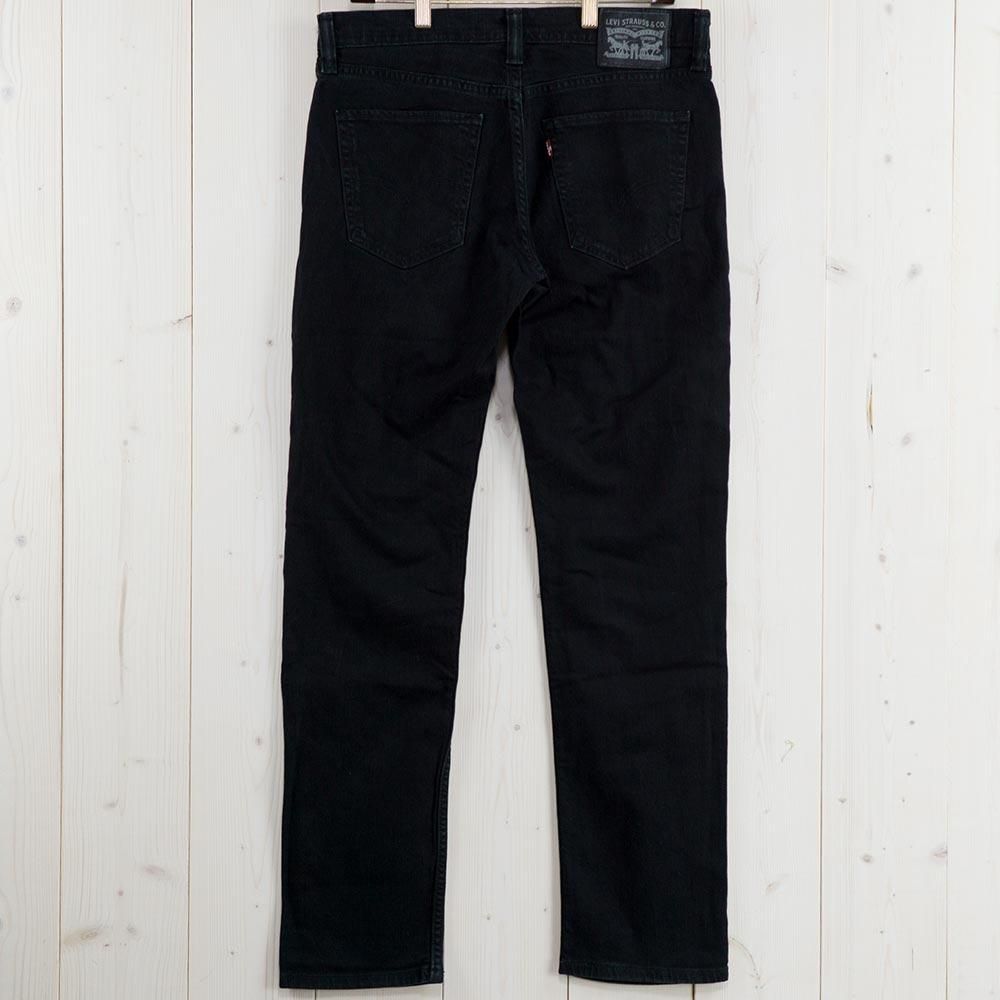 3906LEVI'S　511 ブラックジーンズ　W32