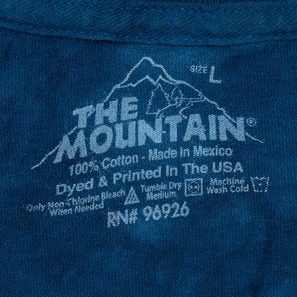 The Mountain アニマルプリント タイダイ染めTシャツ （狼） - 古着のネット通販サイト  古着屋グレープフルーツムーン(Grapefruitmoon)Onlineshop ヴィンテージアイテム・レトロファッション