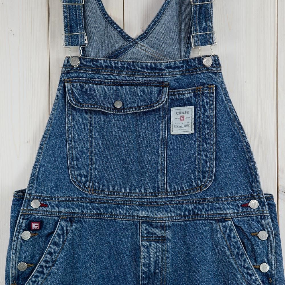【WEB限定】 RALPH CHAPS LAUREN 古着屋グレープフルーツ - ブルー Overalls パンツ