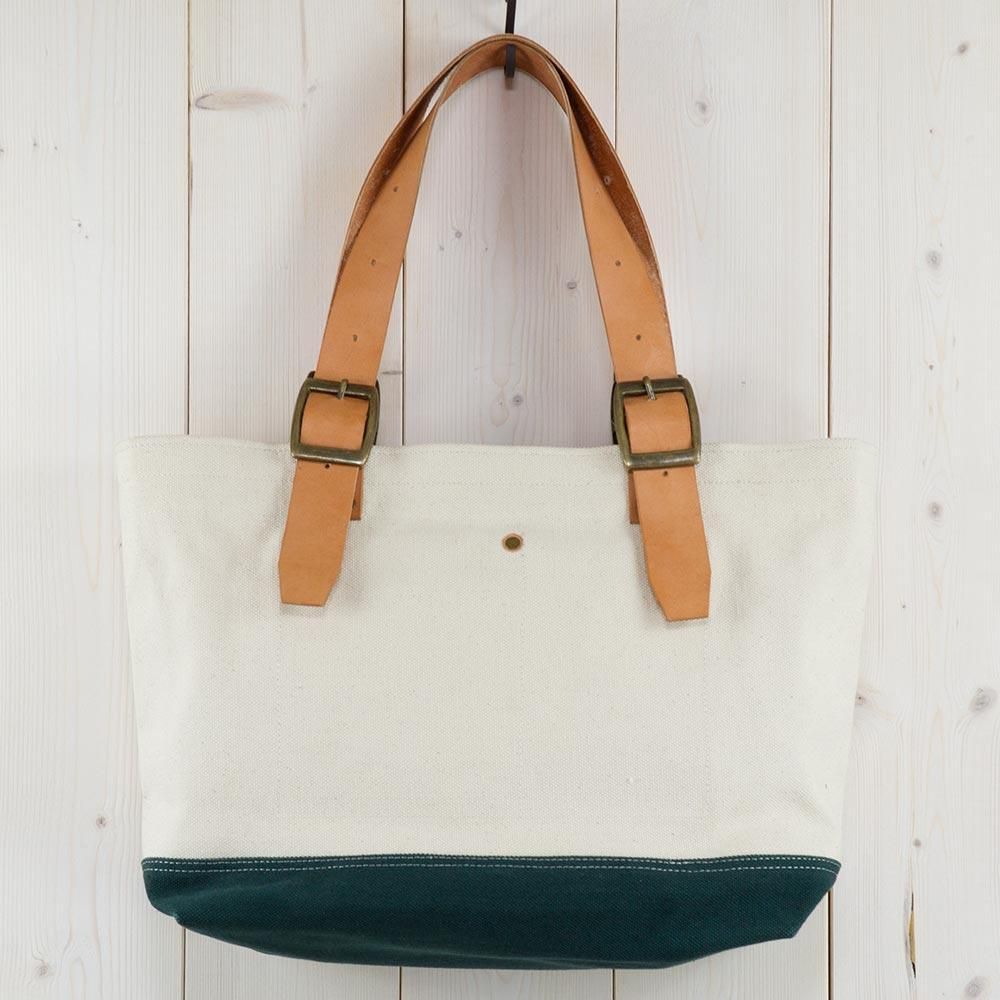 【一点物】オリーブグリーン キャンバス トートバッグ Ogawa オリーブグリーン キャンバス トートバッグ - メルカリ