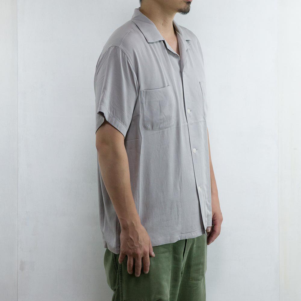 Backers 半袖オープンカラーシャツ グリーン - 古着のネット通販サイト 