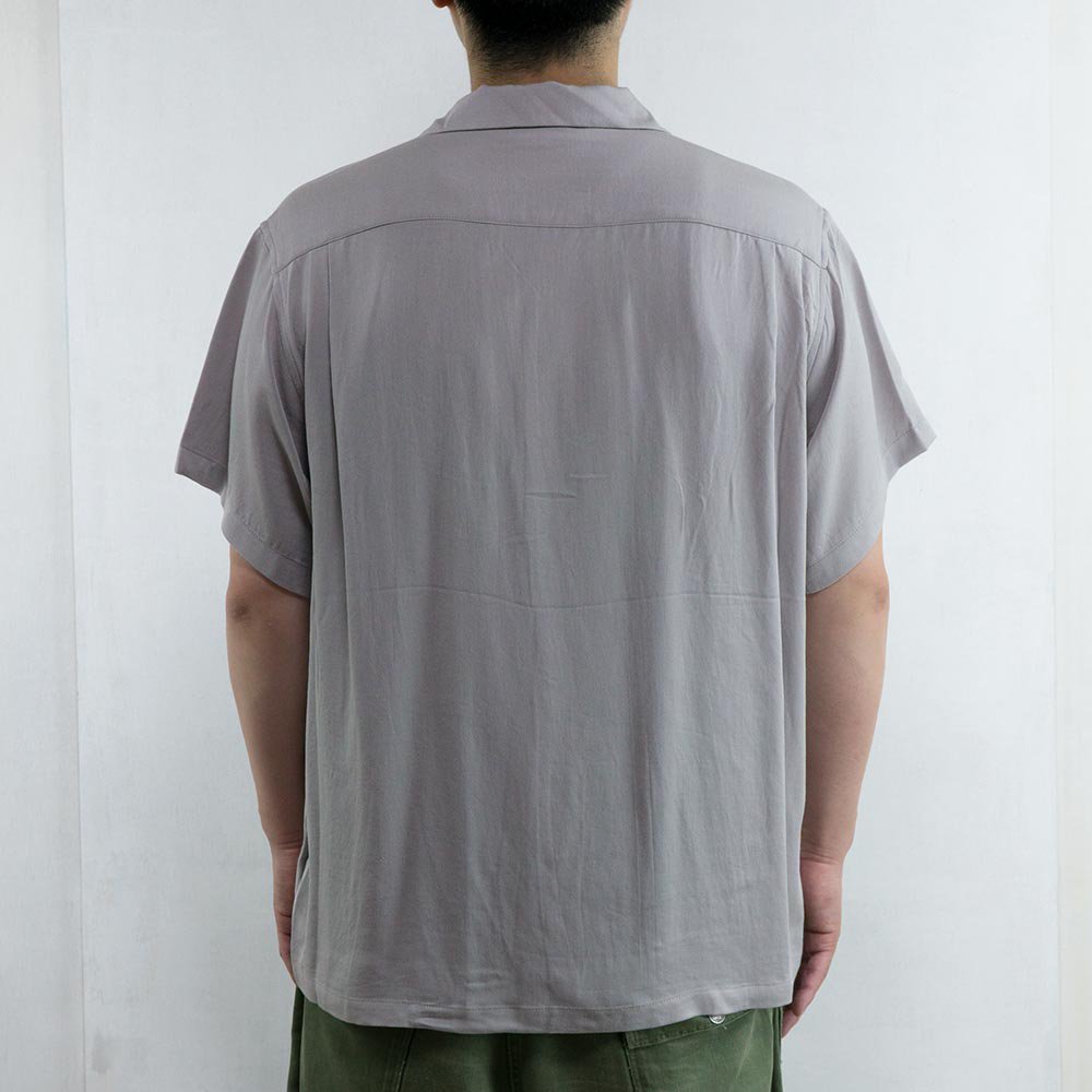 Backers 半袖オープンカラーシャツ グレー - 古着のネット通販サイト ...