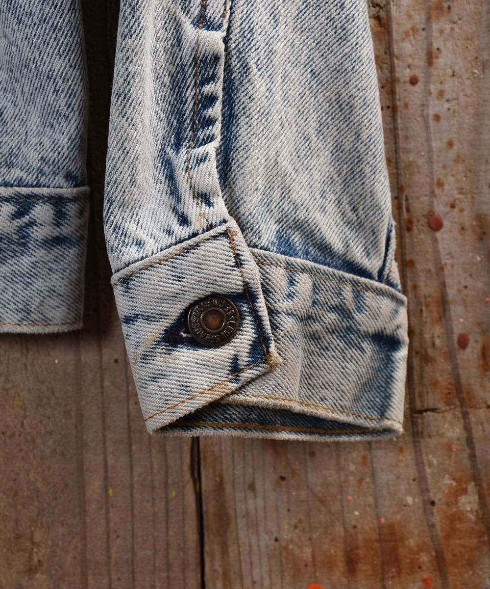 Levi's”デニムジャケット70507・ケミカルウォッシュ | USA製|M - 古着