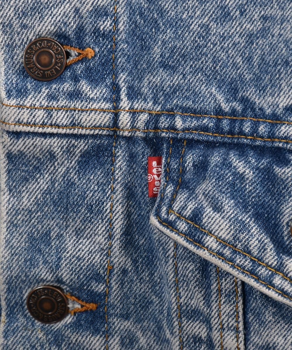 Levi's”デニムジャケット70507・ケミカルウォッシュ | USA製｜M