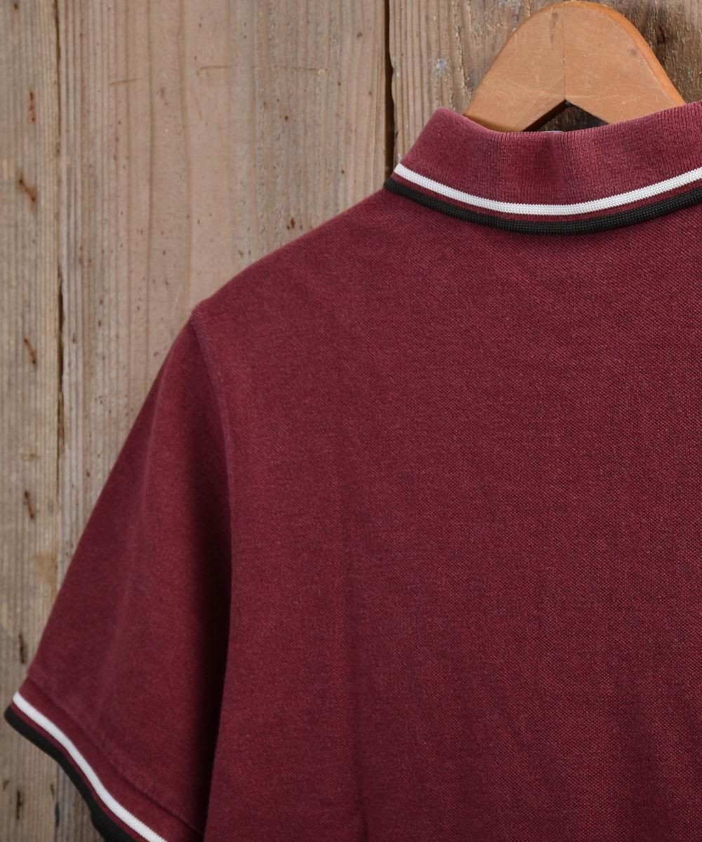 FRED PERRY”ポロシャツ|ワインレッド|Mサイズ - 古着屋 FRED PERRY”ポロシャツ|ワインレッド|Mサイズ - 古着屋