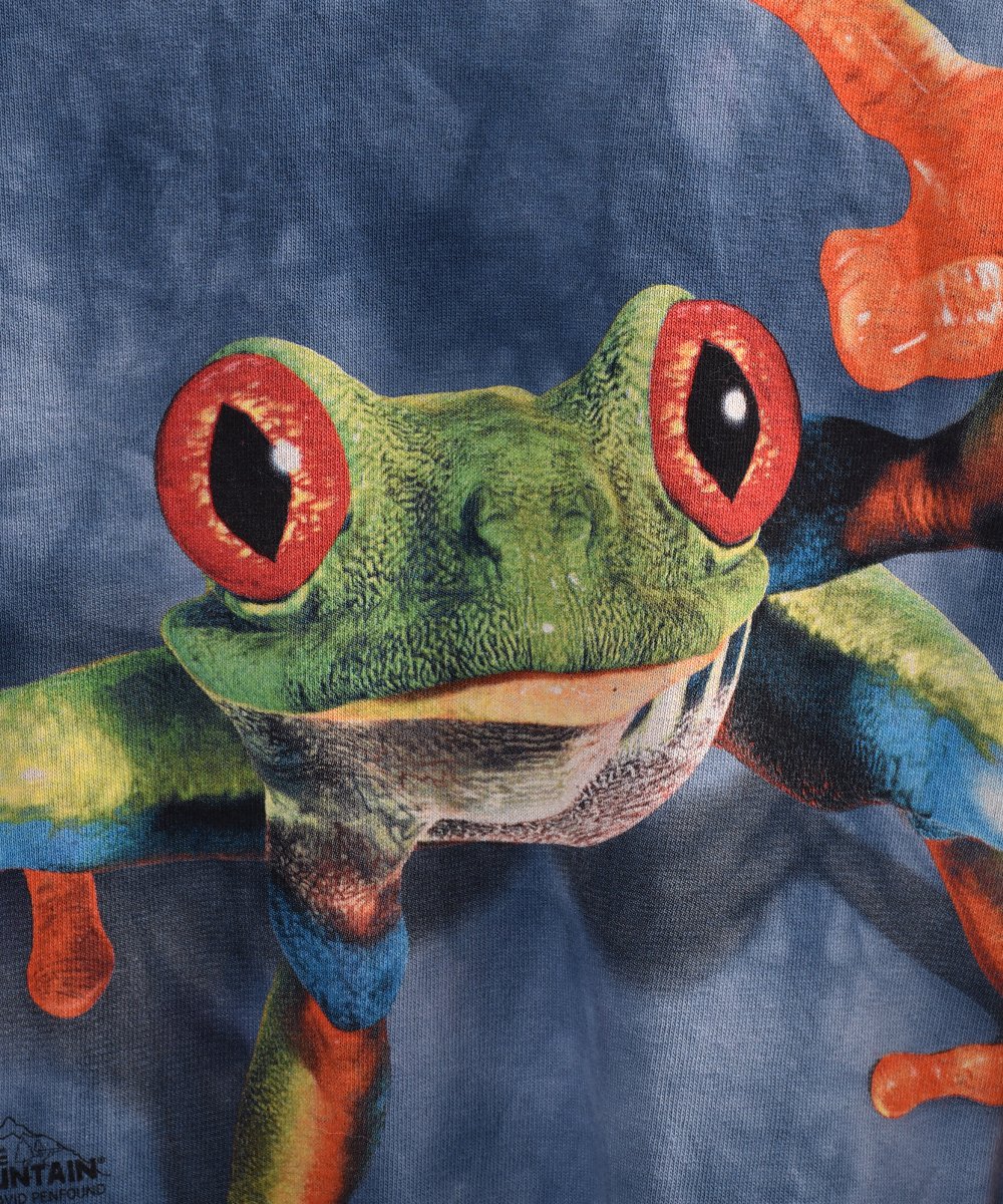 TieDye Frog Print T Shirt   ץTĥͥ