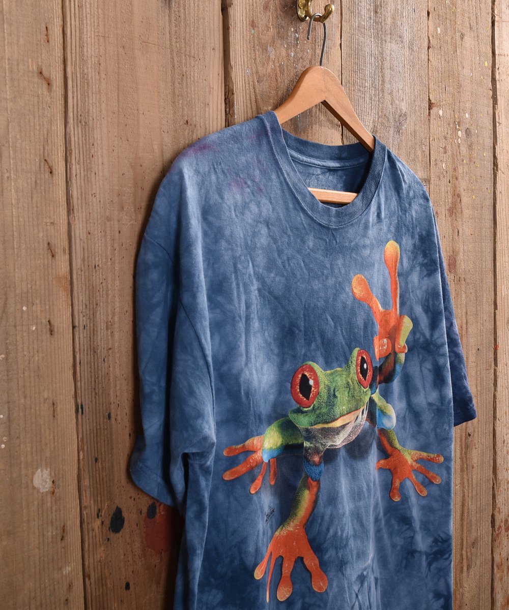 TieDye Frog Print T Shirt   ץTĥͥ