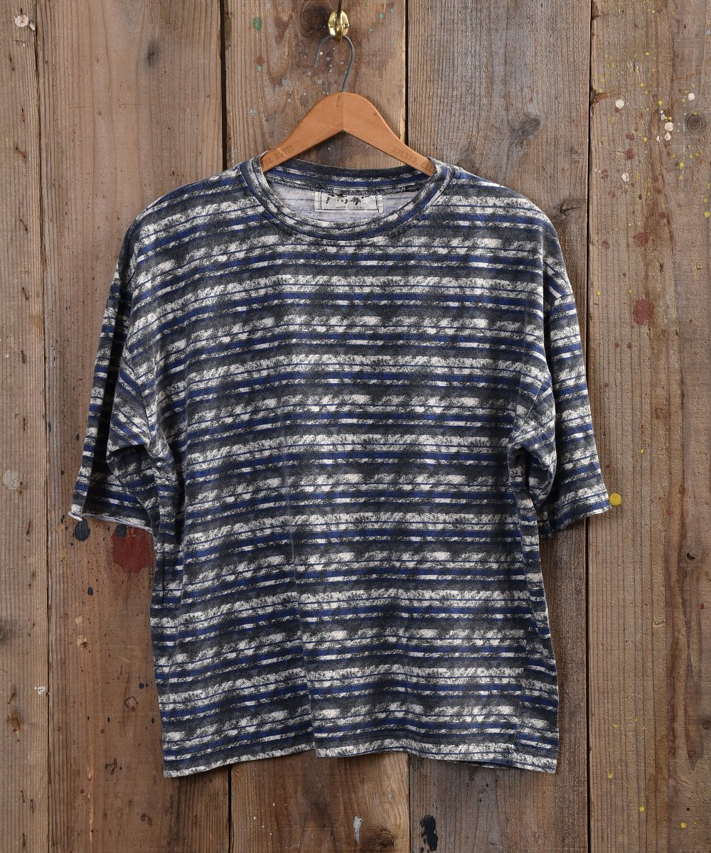  Multi pattern  T Shirt Tġꥫ  ͥå  岰졼ץե롼 ࡼ