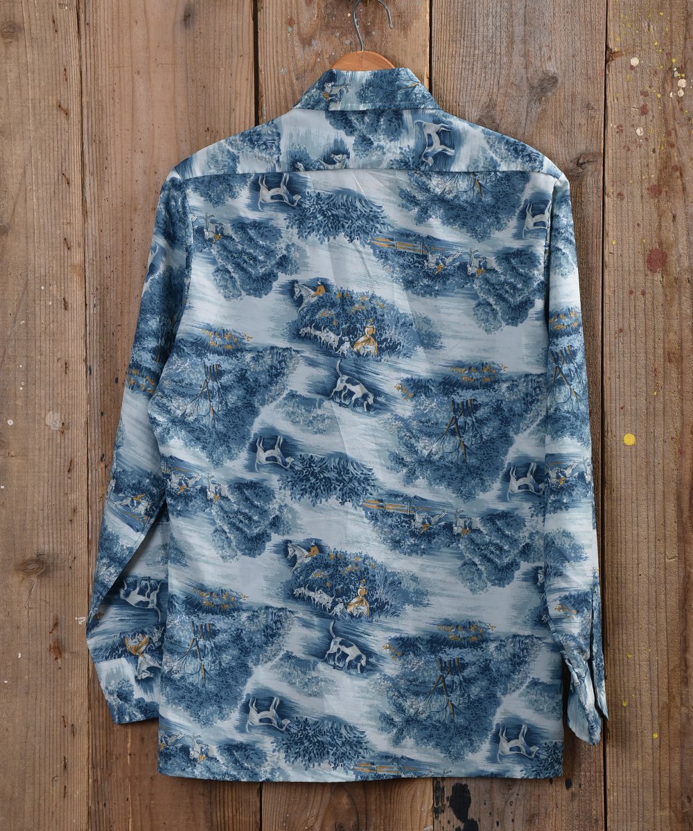 70's pattern Shirt ץȥġ15-M-15 1/2ͥ