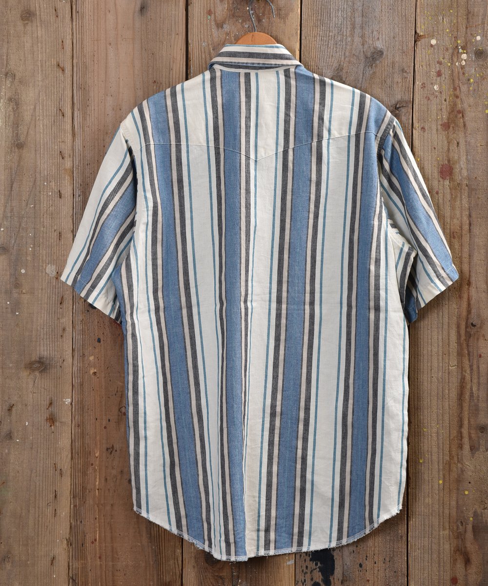 Wrangler stripe Western Shirt å󥰥顼 ȥ饤 󥷥ĥͥ