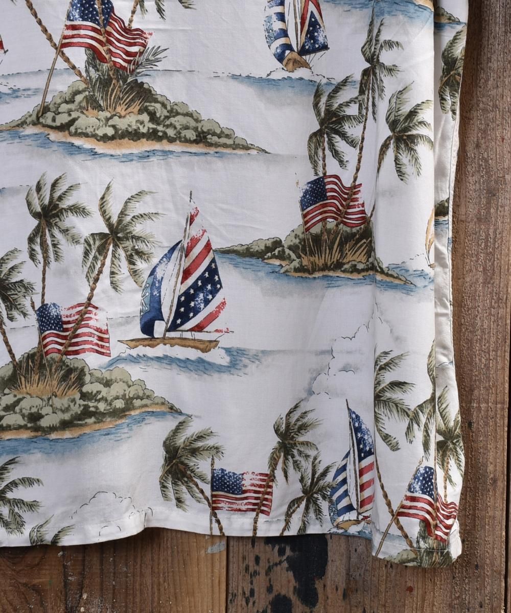 Multi pattern short sleeve rayon Shirt Ⱦµ졼󥷥  ӥåͥ