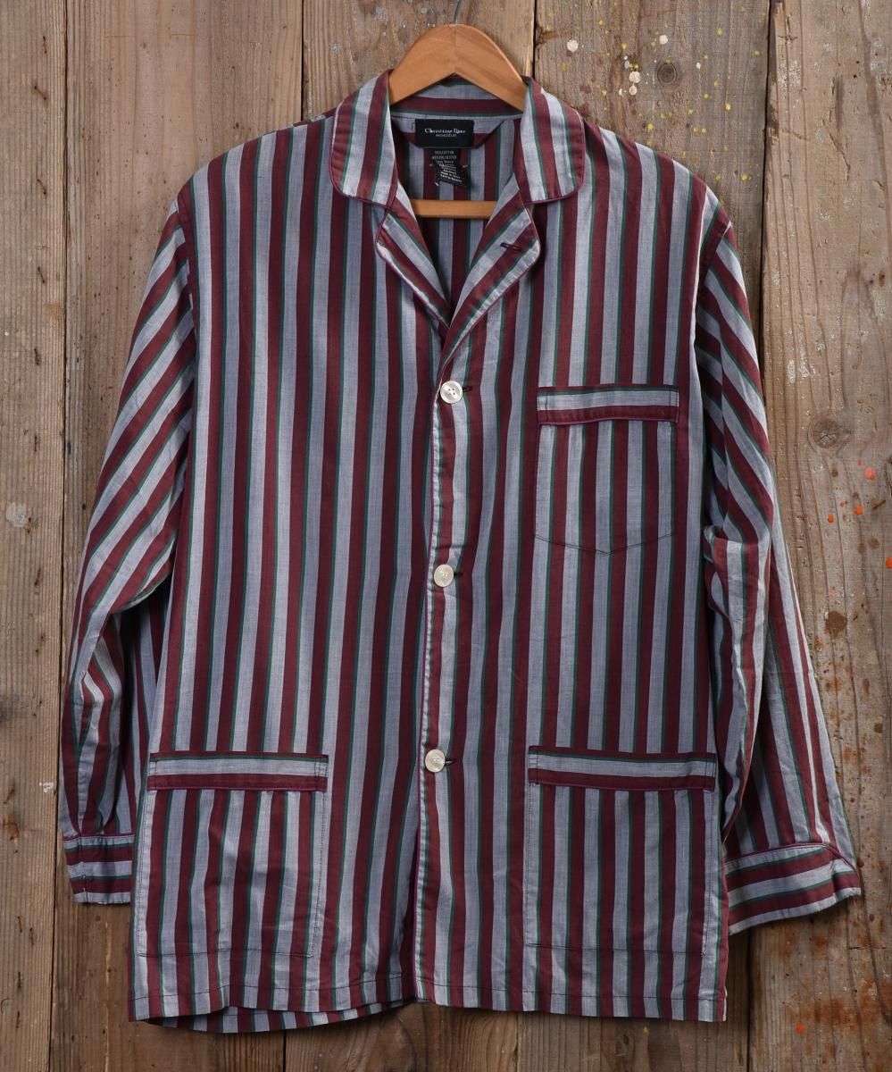 Christian Dior Shirt ｜ストライプ シャツ - 古着のネット通販サイト