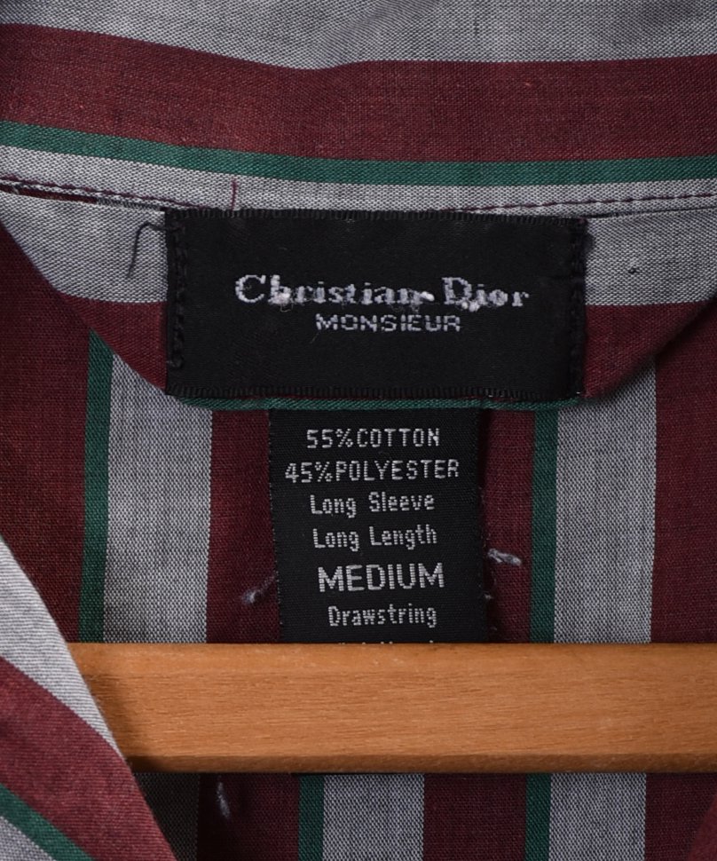 Christian Dior Shirt ｜ストライプ シャツ - 古着のネット通販サイト