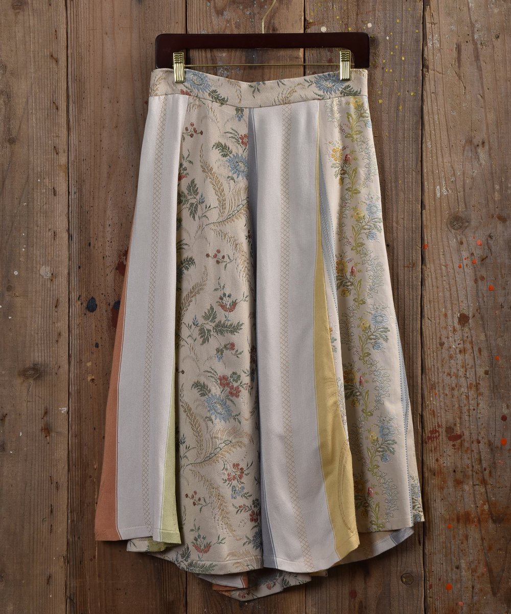  Vintage fabric remake skirt| ơե֥åᥤȡۥ磻  ͥå  岰졼ץե롼 ࡼ