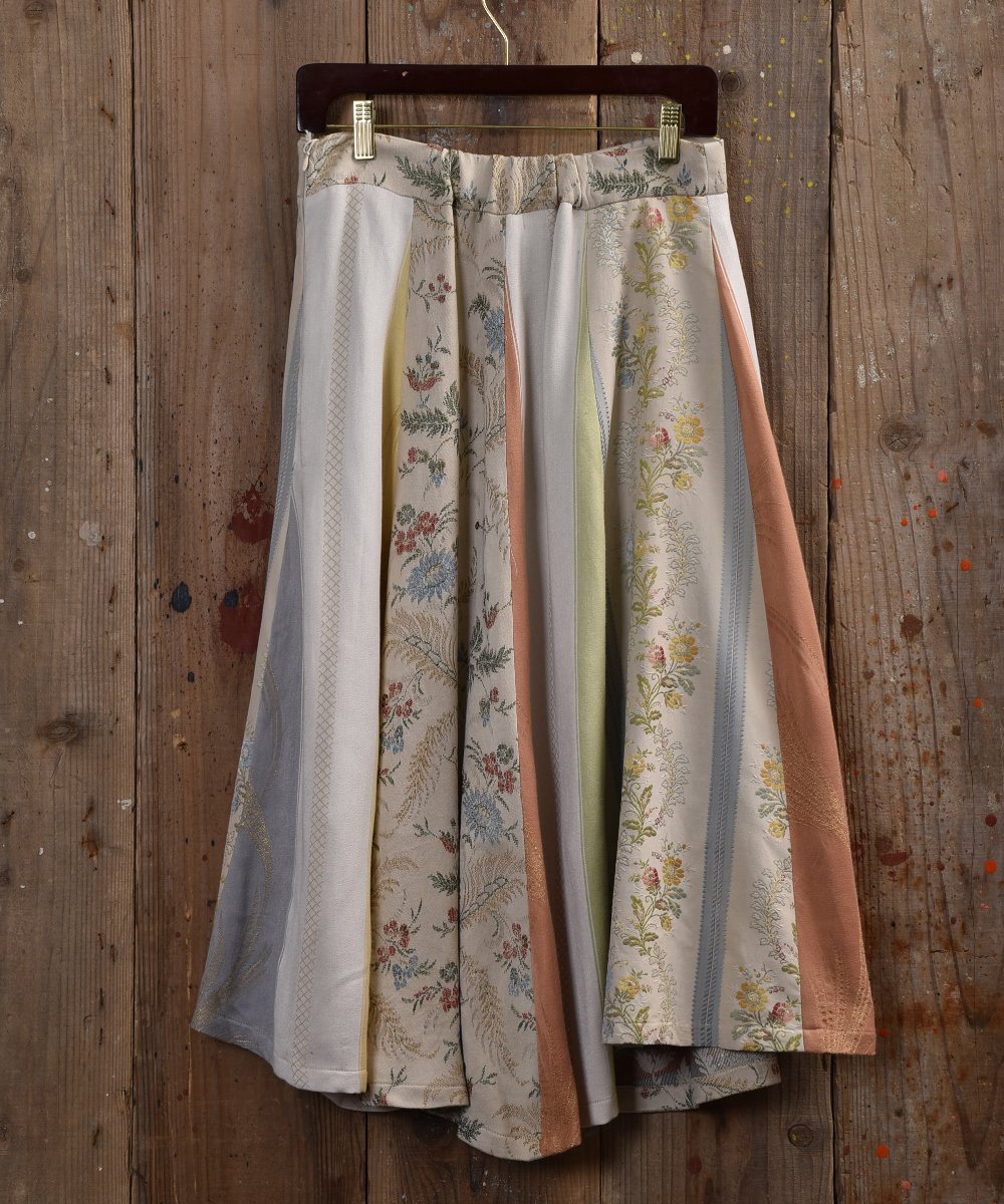 Vintage fabric remake skirt| ơե֥åᥤȡۥ磻ȥͥ