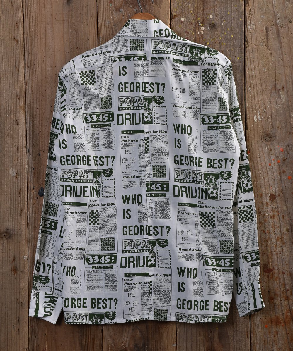 magazine pattern Shirt û̥ǥĥͥ