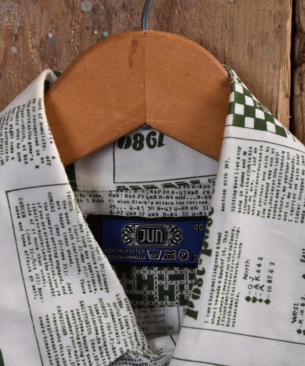 magazine pattern Shirt û̥ǥĥͥ