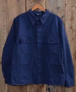 German cotton twill work jacket | ɥåȥĥ 桼㥱å Υͥå 岰졼ץե롼 ࡼ
