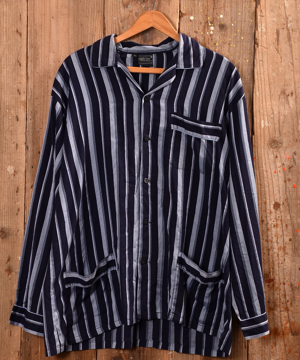 Europe stripe pajamas Shirt｜ユーロストライプパジャマシャツ 