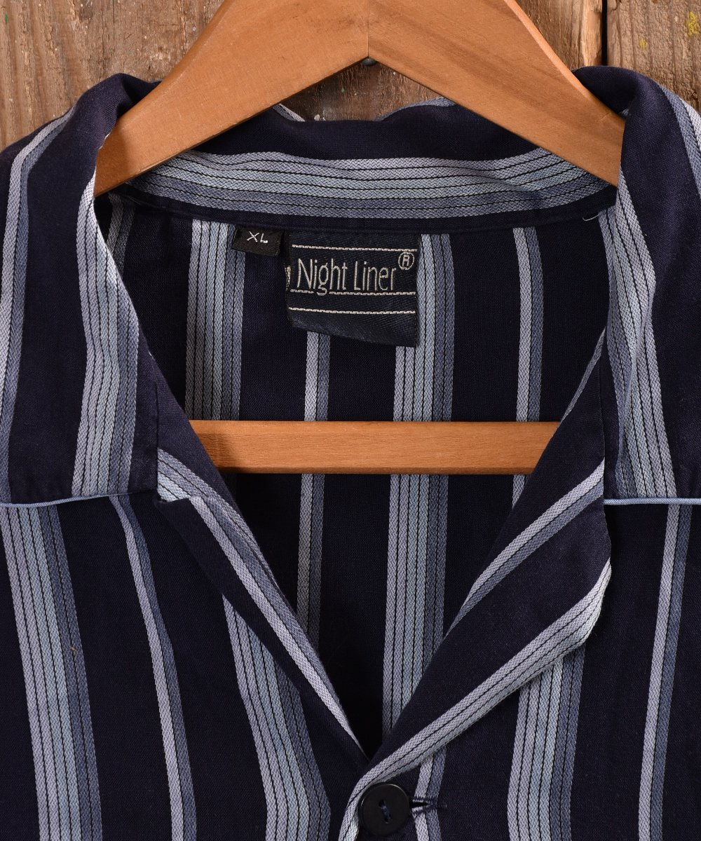 Europe stripe pajamas Shirt｜ユーロストライプパジャマシャツ 