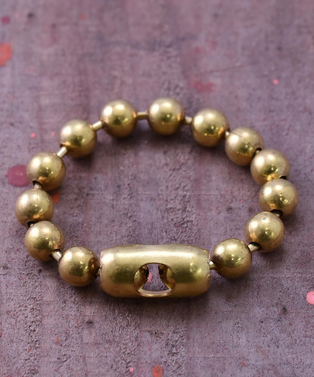 10mm Ball Chain Bracelet 真鍮製 10mmボールチェーンブレスレット 古着のネット通販サイト 古着屋グレープフルーツムーン Grapefruitmoon Onlineshop ヴィンテージアイテム レトロファッション